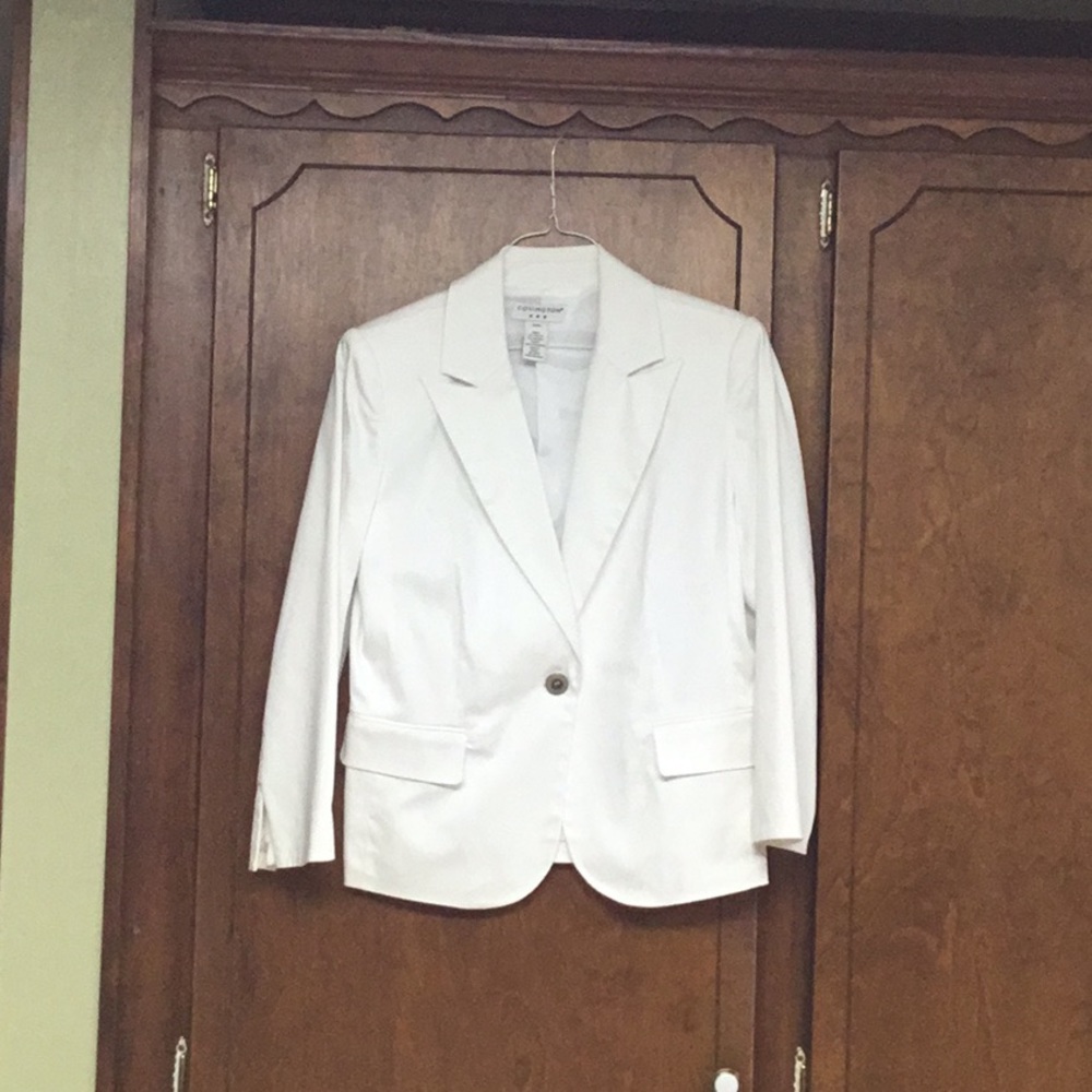 NWOT White Covington Blazer